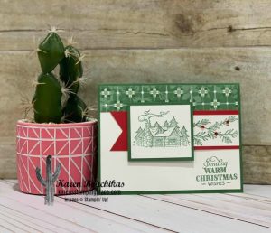 Christmas Card using Rustic Retreat