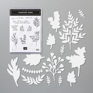 Forever Fern bundle stamp set and die set