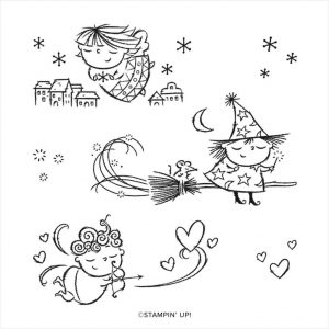 Flight Of Fancy Cling Stamp Set [153410] - Price: $20.00 - http://msb.im/tHG