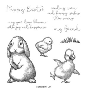 Easter Friends Cling Stamp Set (English) [157737] - Price: $23.00 - http://msb.im/1UJP